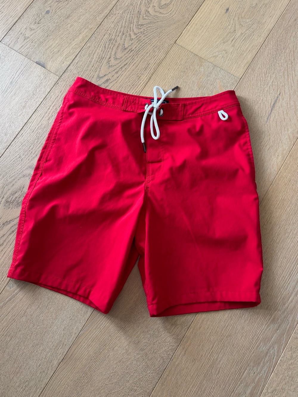 Abercrombie & Fitch Men's Red Swim Board Shorts Trunks Size 30